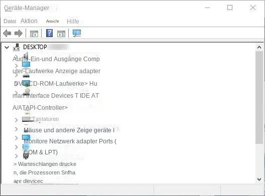 Zugriff auf Device Management