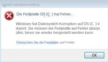 4 Lösungen für Windows hat eine Beschädigung des Dateisystems festgestellt - MiniTool