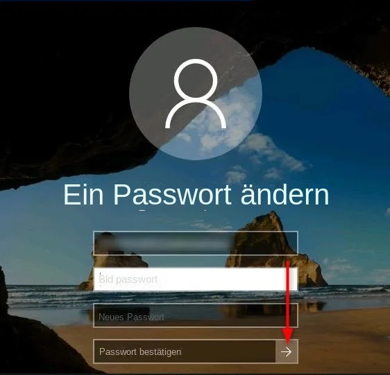 ctrl alt del windows 10 passwort ändern