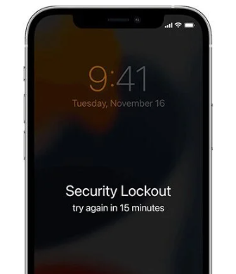 iPhone Sicherheitssperre