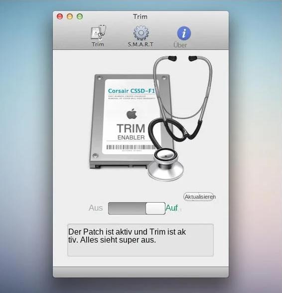 TRIM-Unterstützung auf dem Mac aktivieren