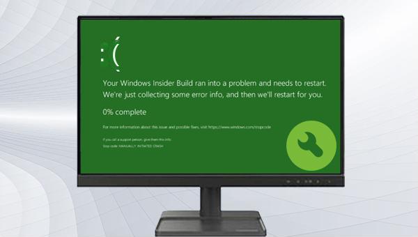 Windows 10 Greenscreen