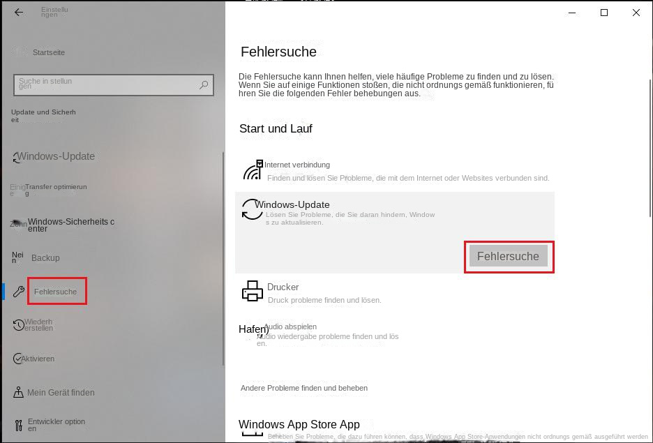 Windows Update Dienst Lässt Sich Nicht Beenden Behebung des Windows Update-Fehlers 0xc19001e1 - So geht's!! - Rene.E
