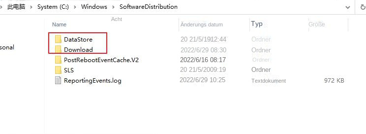 SoftwareDistribution-Ordner