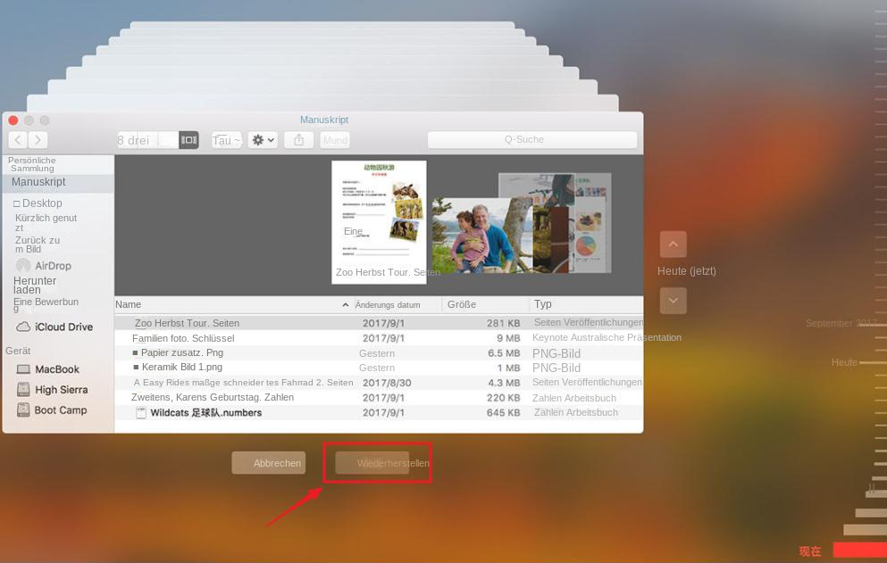 Time MachineBackup wiederherstellen ganz einfach!! Rene.E Laboratory
