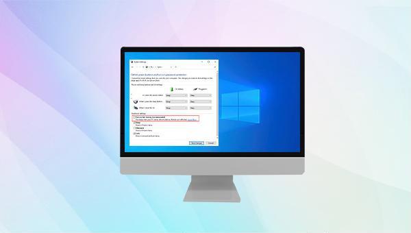 Deaktivieren Sie den Schnellstart von Windows 10