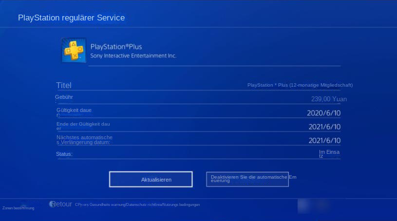 Abonnieren Sie PlayStation Plus