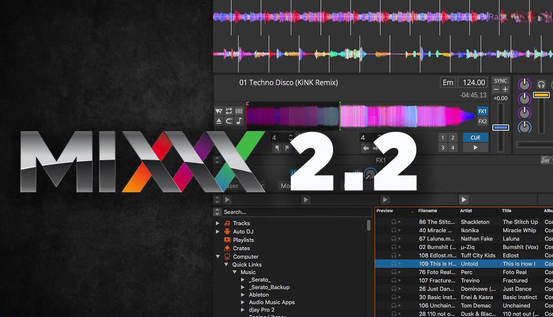 Mixxx-Mischsoftware