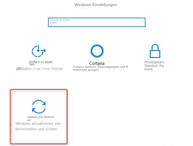 Win10-Update und Sicherheit