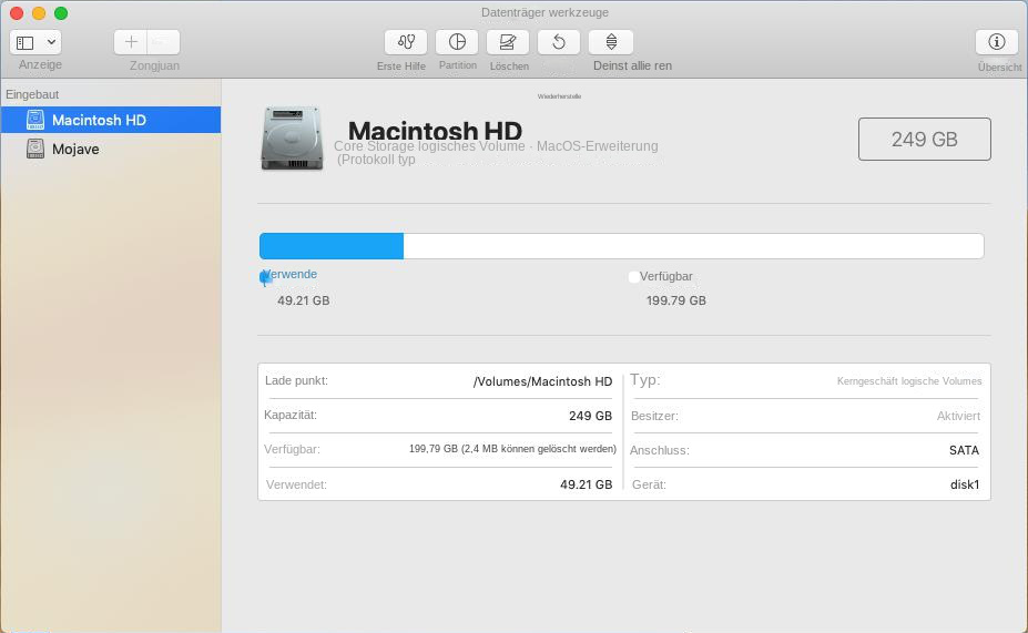 Was soll ich tun, wenn die externe Festplatte unter Mac nicht erkannt wird? Rene.E Laboratory