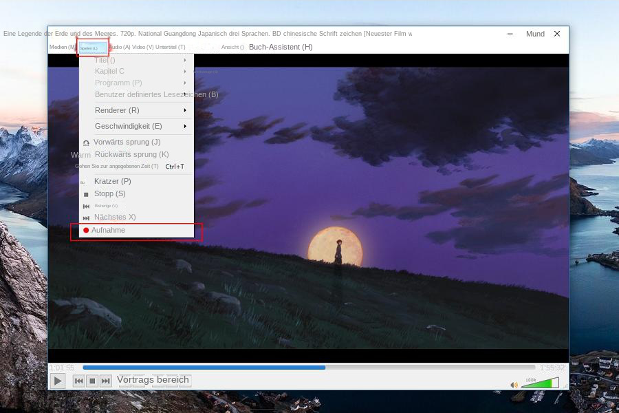 Video mit VLC schneiden