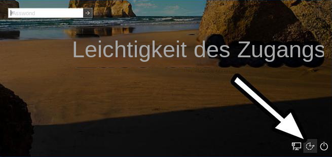 Windows 10 einfacher Zugriff