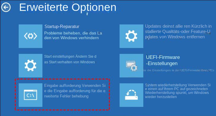 Dell Laptop-Passwort mit der Eingabeaufforderung zurücksetzen
