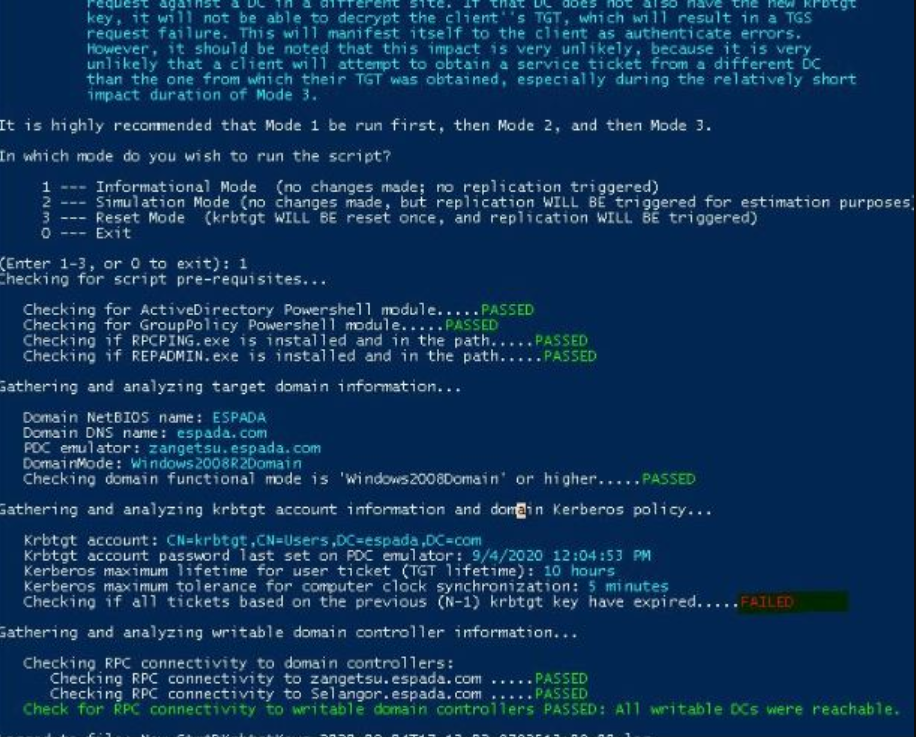 Zurücksetzen von Domänenkontokennwörtern - Methode 2: Zurücksetzen mit Windows PowerShell