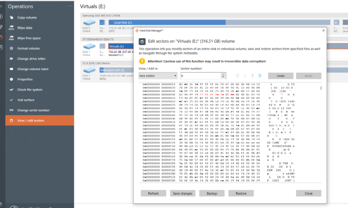 Paragon Festplatten Manager