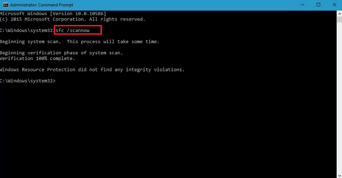 SFC ausführen, um die von Windows erkannte Beschädigung des Dateisystems zu beheben