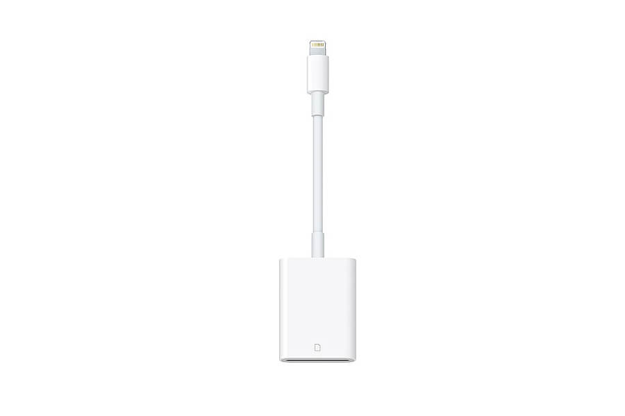 apple lighting to sd card reader verwenden, um ipad anzuschließen