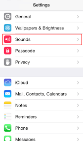 iphone-Soundeinstellungen öffnen