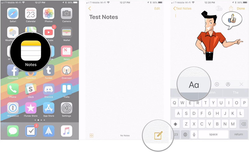 Passwort verwalten ios