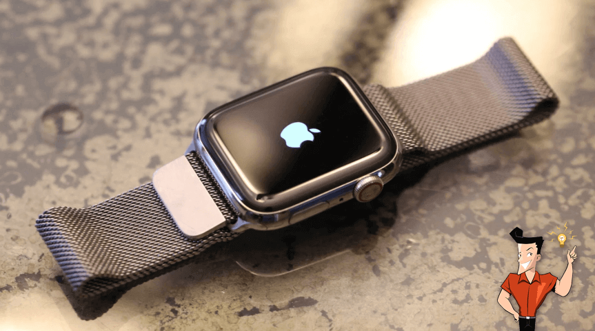 Apple Watch bleibt beim Apple-Logo hängen