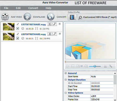 aura video converter herunterladen und installieren