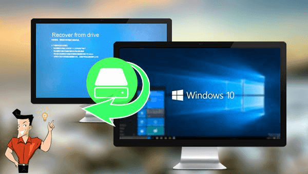 So erstellen Sie ein USB-Wiederherstellungslaufwerk für Windows 10