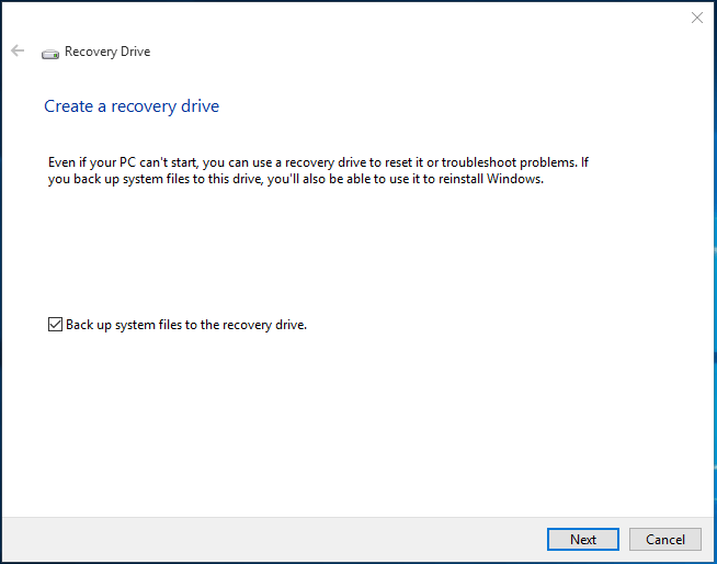 So erstellen Sie ein Windows 10-Wiederherstellungs-USB-Laufwerk