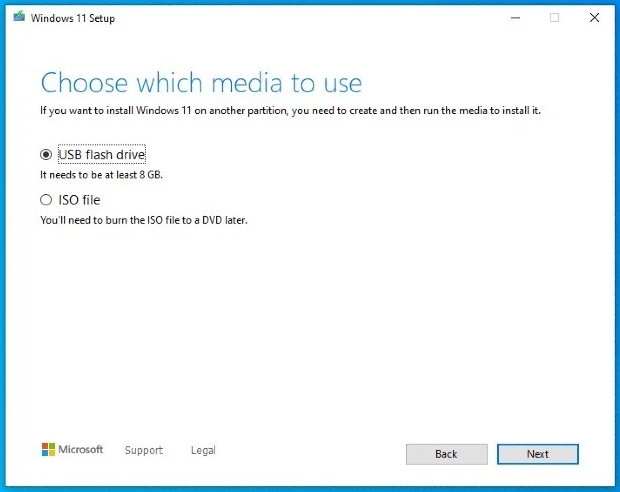 Windows-11-Installationsmedium auf USB erstellen
