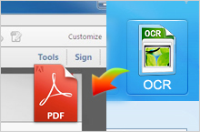 PDF mit kostenlose OCR bzw. Texterkennung