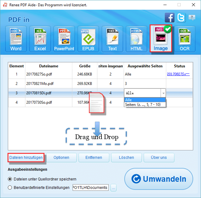 PDF zu Bild