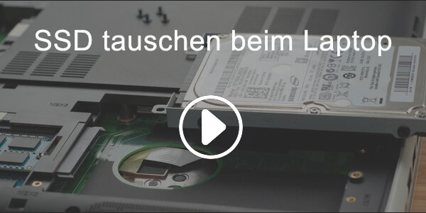 SSD tauschen beim Laptop