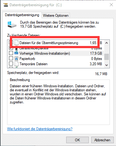 Aktivieren Sie die Option Speicher-Dump-Datei für Systemfehler