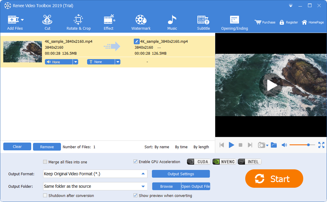 en_4K_video_load_result-renee video editor pro