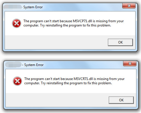 missing MCVCR71 MCVCP71