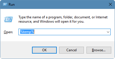 Öffnen Sie die Eingabeaufforderung, um Dateien zu löschen