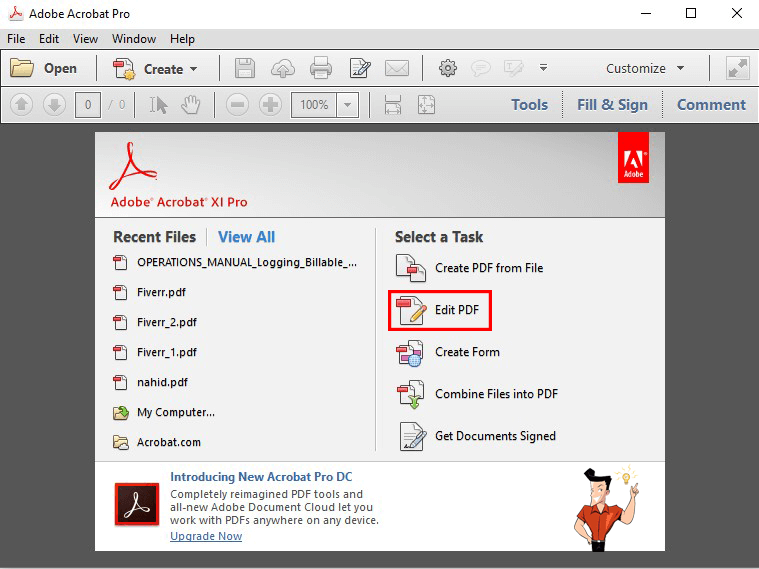 Bearbeiten Sie PDF mit Adobe Acrobat Pro