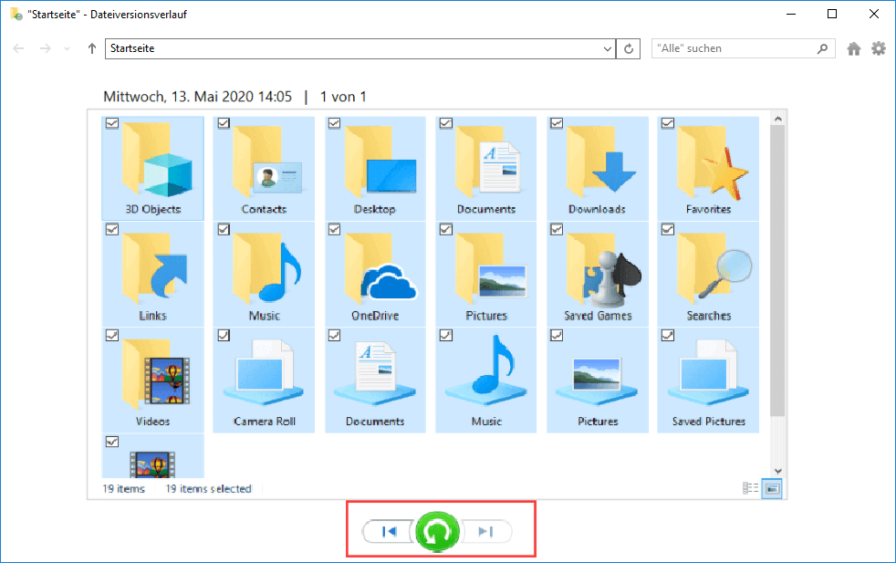 Windows-Dateiverlauf