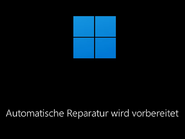 Win10 bereitet sich auf die automatische Reparatur vor