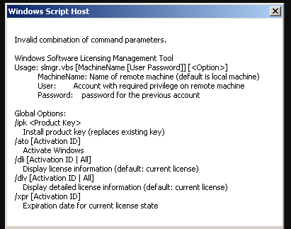 Windows 7 knacken slmgr vbs