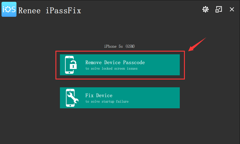 iPassfix Gerätepasscode entfernen