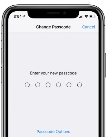 Passcode auf dem iPhone ändern