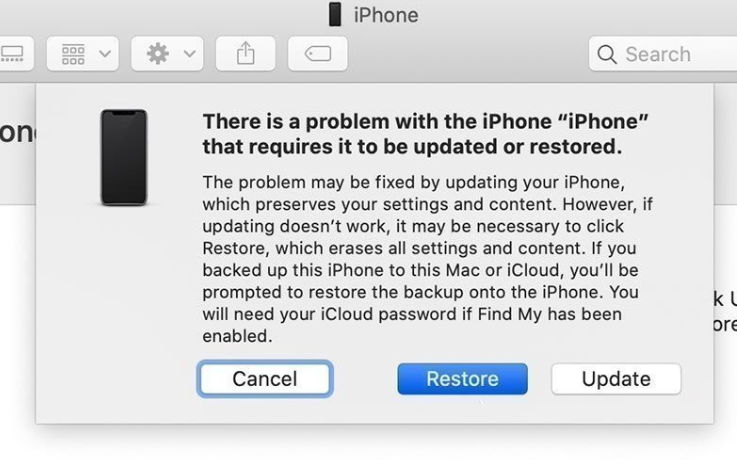 iPhone mit iTunes zurücksetzen