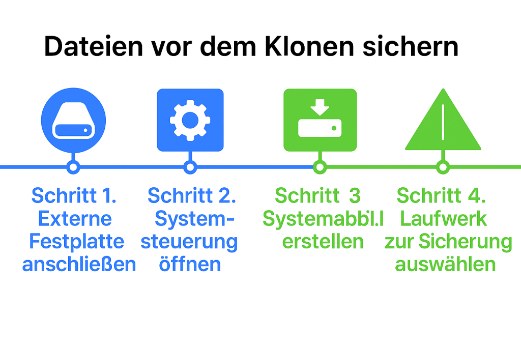 Schritte zur Sicherung von Windows 11-Dateien