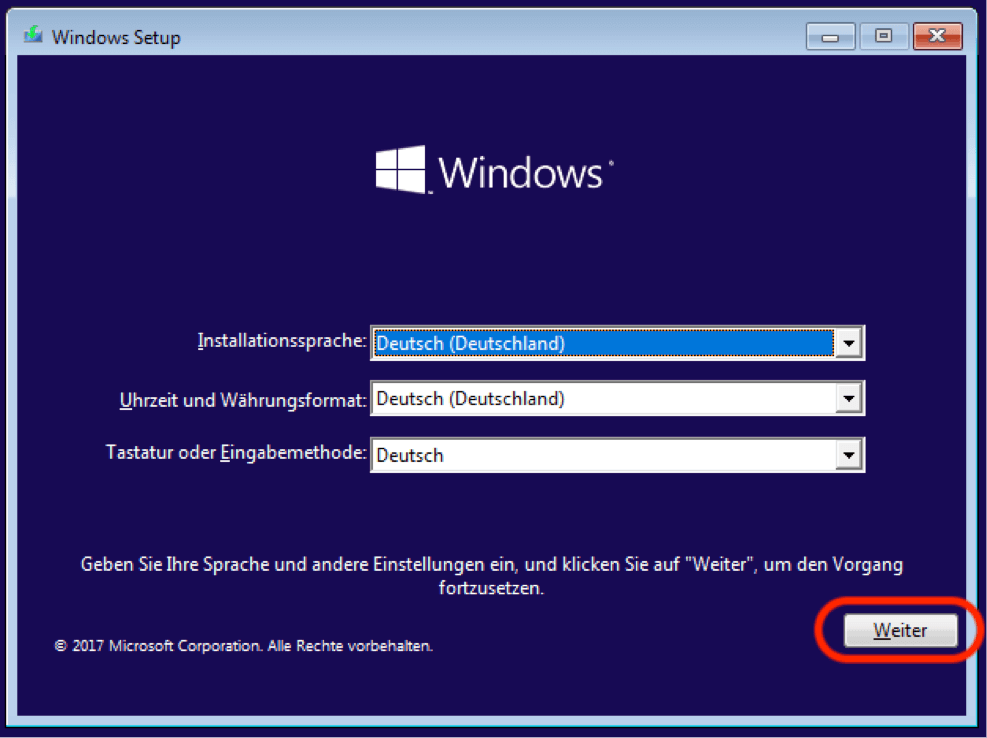 windows-installieren